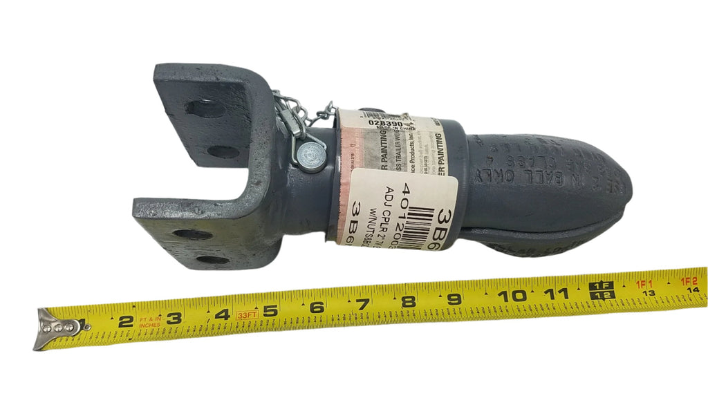 Adjustable coupler 2" 7K BLLDOG (INCLUDES NUTS & BOLTS) (3B6M-KIT)