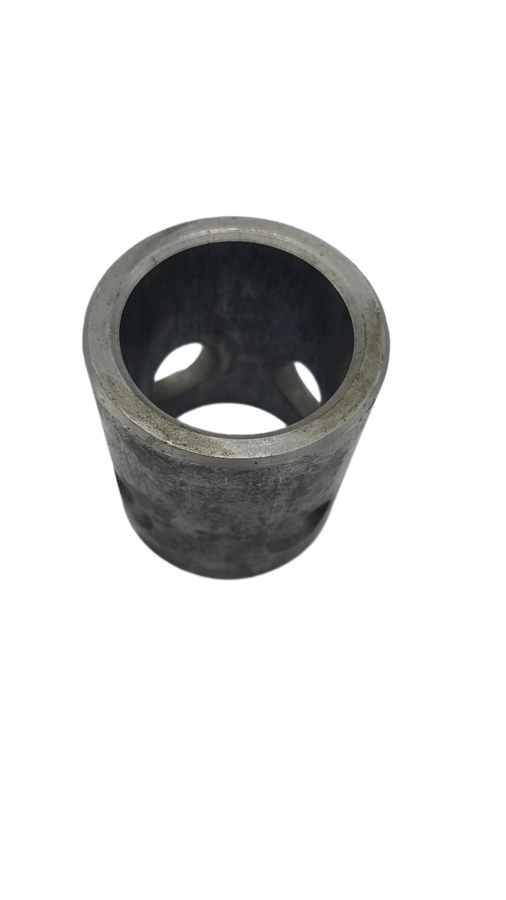 Bulldog Tube Mount Male Weld on for 5 K Sidewind Jacks, Dimensions of 2" OD x 2-1/4" tall , 5/8" Pin hole, Used with 2-1/2" OD / 2"ID female pipe mount (5006)