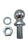 Hitch Ball, 2" x 1" Shank, 2-1/4" Long, 6K Rated, Chrome (6300082)