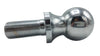 Hitch Ball, 2" x 1" Shank, 2-1/4" Long, 6K Rated, Chrome (6300082)