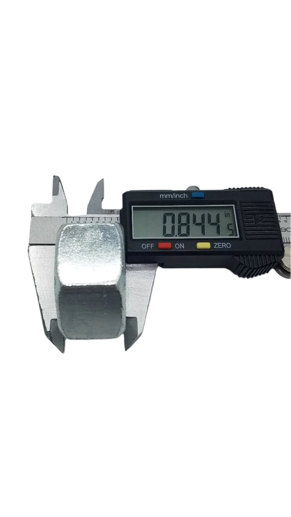 Hitch Ball, 2" x 1" Shank, 2-1/4" Long, 6K Rated, Chrome (6300082)