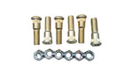 6x Drive in Trailer Hub Stud 9/16-18 x 2-5/16 7-132 Dexter 5200 6000 7000 Nuts (71326-KIT)