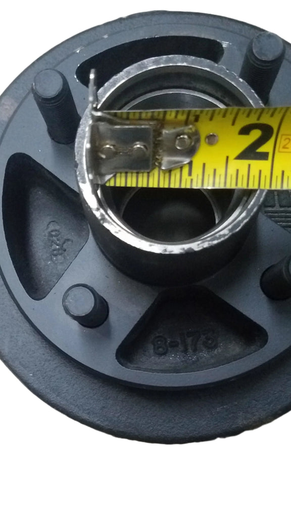 Add Electric Brakes to trailer Complete kit 2000# Axle 4 Lug 4x4" 7" drum axel (817316-C-DEX)