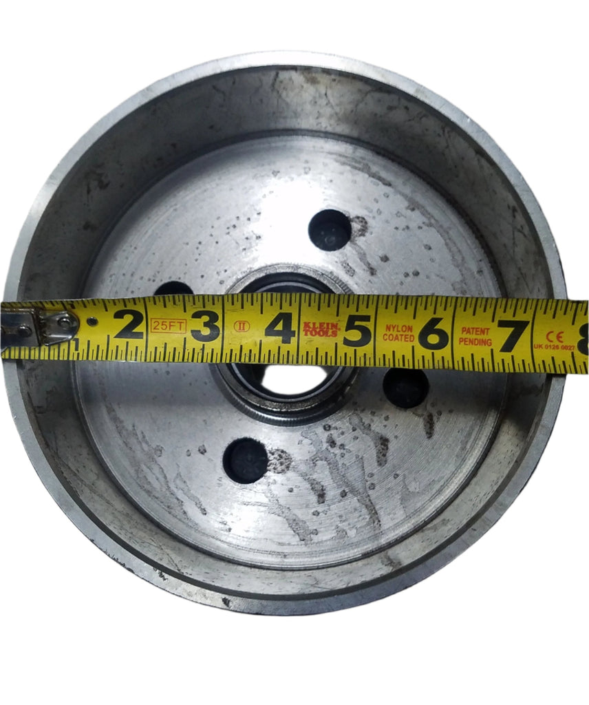 Add Electric Brakes to trailer Complete kit 2000# Axle 4 Lug 4x4" 7" drum axel (817316-C-DEX)