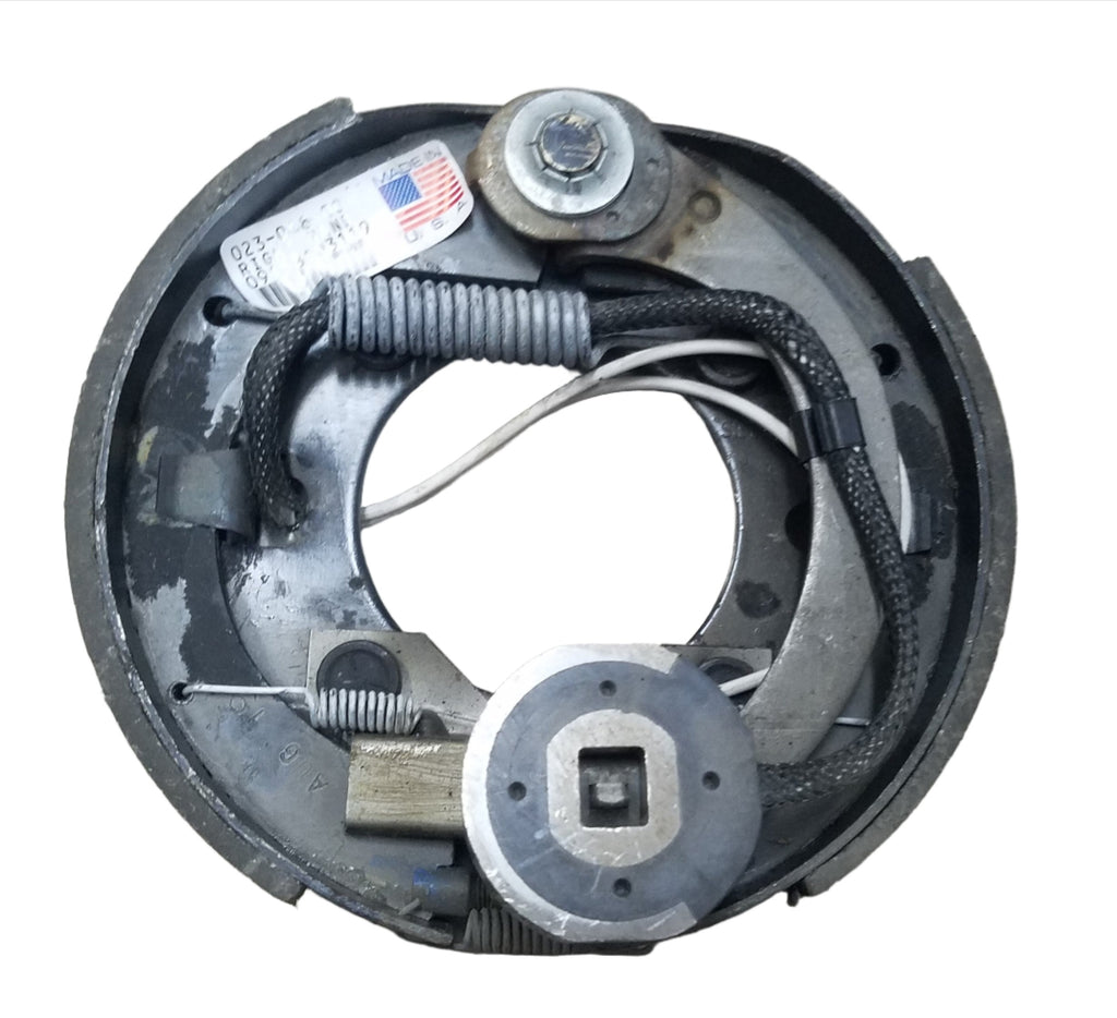 2-Dexter 7" 4x4 Drums 2000# with Left and Right Side 7" Dexter Genuine Backing Plates (817316-B-DEX)