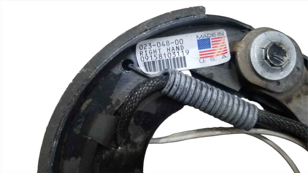 2-Dexter 7" 4x4 Drums 2000# with Left and Right Side 7" Dexter Genuine Backing Plates (817316-B-DEX)