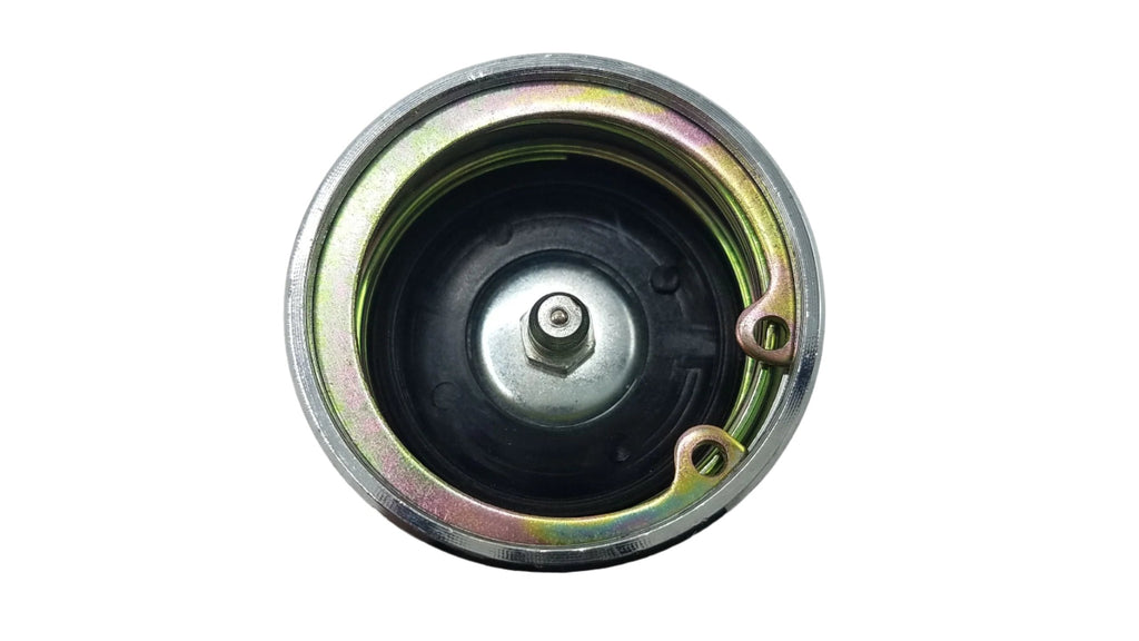 1 Pair 3500# Chrome Bearing Buddy Protectors 1.98" with Bras RG07-040 (BP-198-1P)