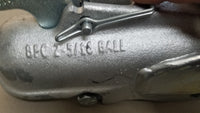 Zinc 3" Channel x2-5/16" Ball X.H.D Cast Trailer Coupler 15,000 Lb. Weld/Bolt On (0091562)