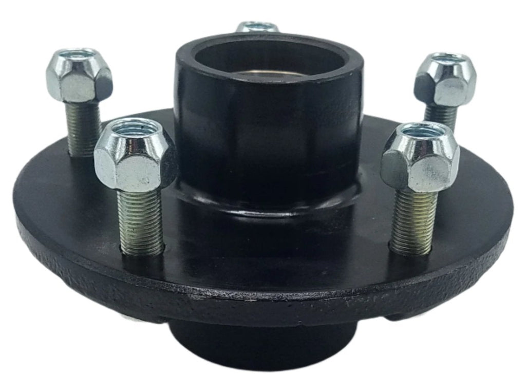 PAIR of 5x5.5 Hubs 3500# 5 Lug Fits Dexter Trailer axles (845551-KITX2)