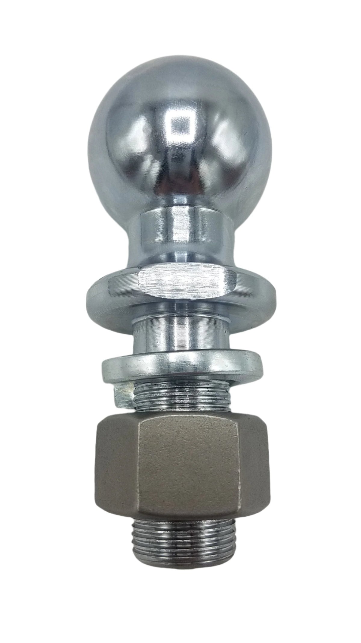 Brophy 2" Hitch Ball, 1" Shank, 6,000# Rated, For Trailer Ball Hitch (EH23C-C)