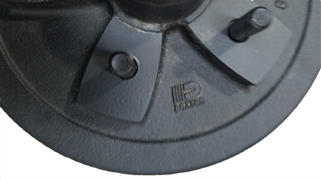 1-5x5 Dexter 5 Lug 3500# Drums with Dexter 10" Never Adjust Backing Plate Left Side (94550-B-FSA-DEX-L)