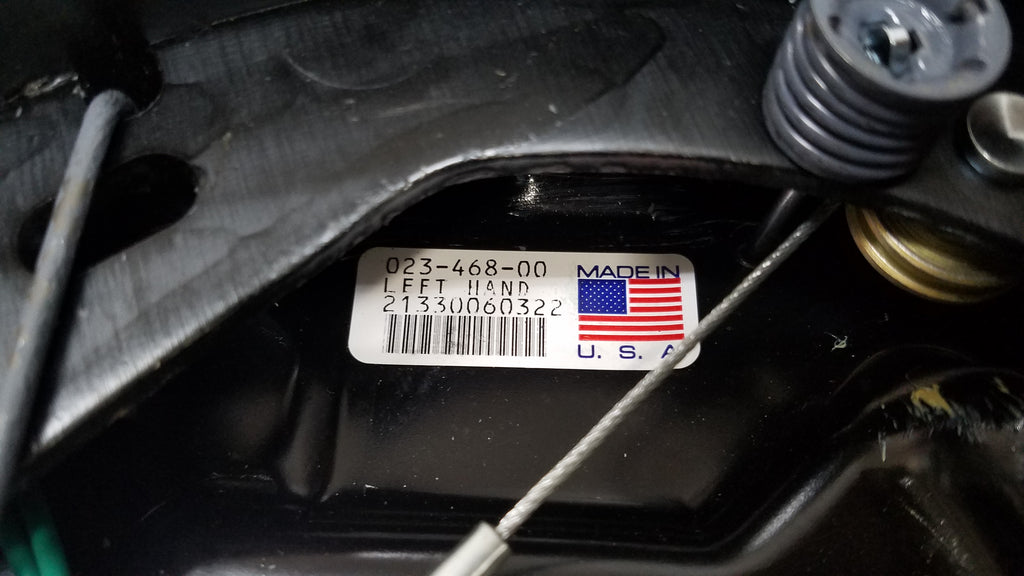 1-5x5 Dexter 5 Lug 3500# Drums with Dexter 10" Never Adjust Backing Plate Left Side (94550-B-FSA-DEX-L)