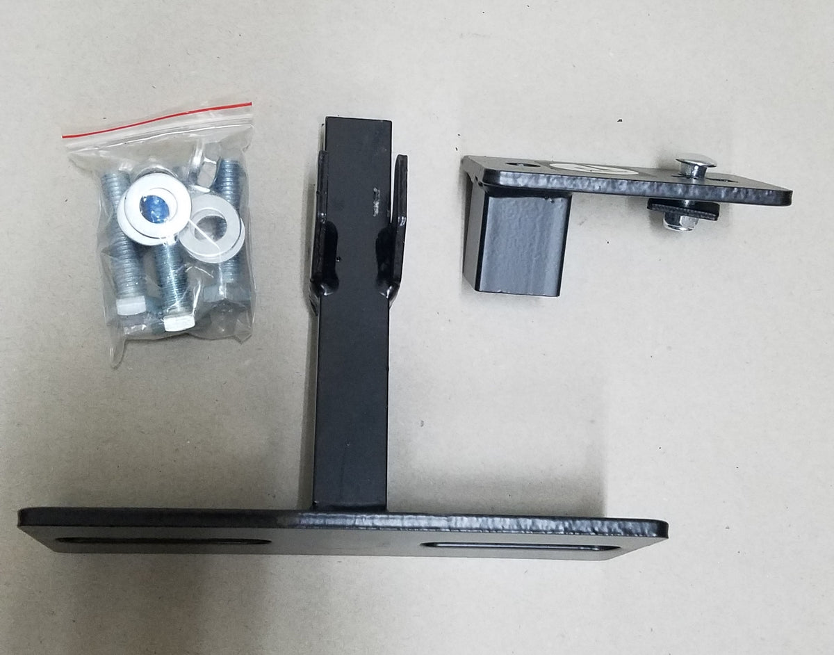 Spare Tire Carrier for Trailer with Angle-Iron Railing - Clamp On (99045)