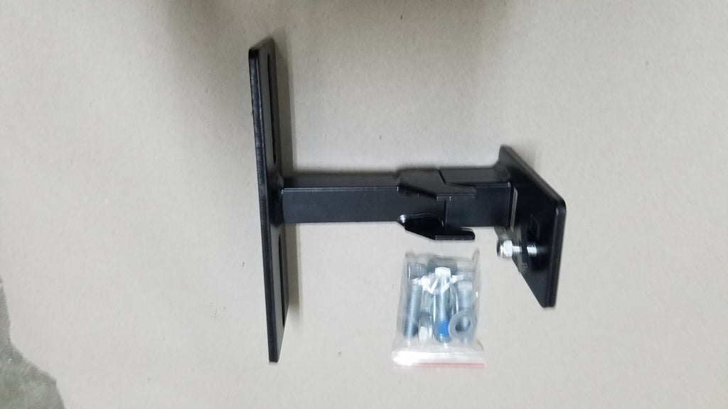 Spare Tire Carrier for Trailer with Angle-Iron Railing - Clamp On (99045)