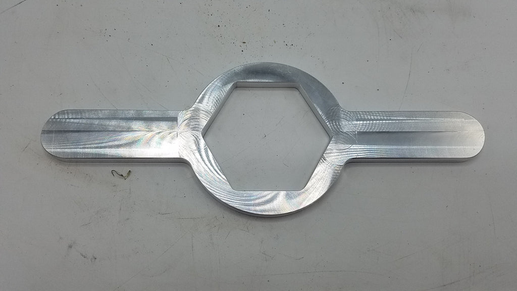 Tightening Wrench for 2-7/8" Oil Plastic Aluminum Caps Fits 21-35 Cap 7k (Billet-Wrench-2.25)