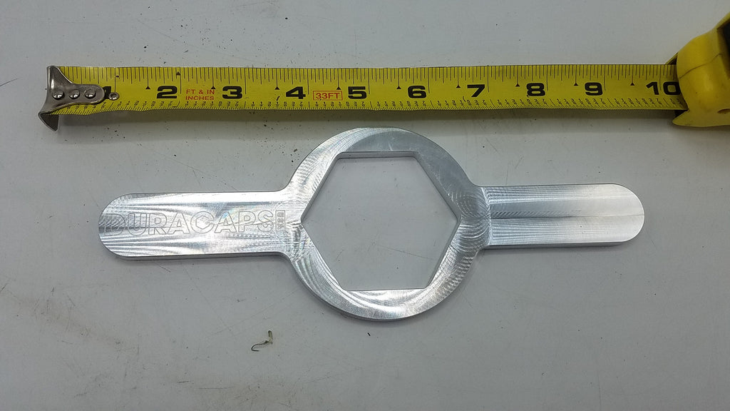 Tightening Wrench for 2-7/8" Oil Plastic Aluminum Caps Fits 21-35 Cap 7k (Billet-Wrench-2.25)
