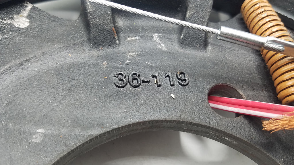 Brake 8K 12.25" x 2.5" RIGHT FSA Special Also fits 7.2K Electric 4 bolt (FSA version of 23-429) D80N (K23-623-00)