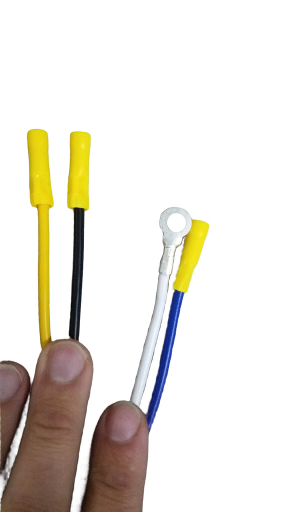 Mighty Cord Trailer Connector Adapter - 4-Way Flat to 7-Way RV Style - 12" Harness (A10-7084VP)