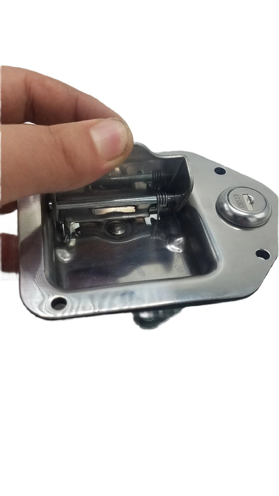 Mini Latch, Tear Drop, LKG, SST, with 2 keys (8000SSL)