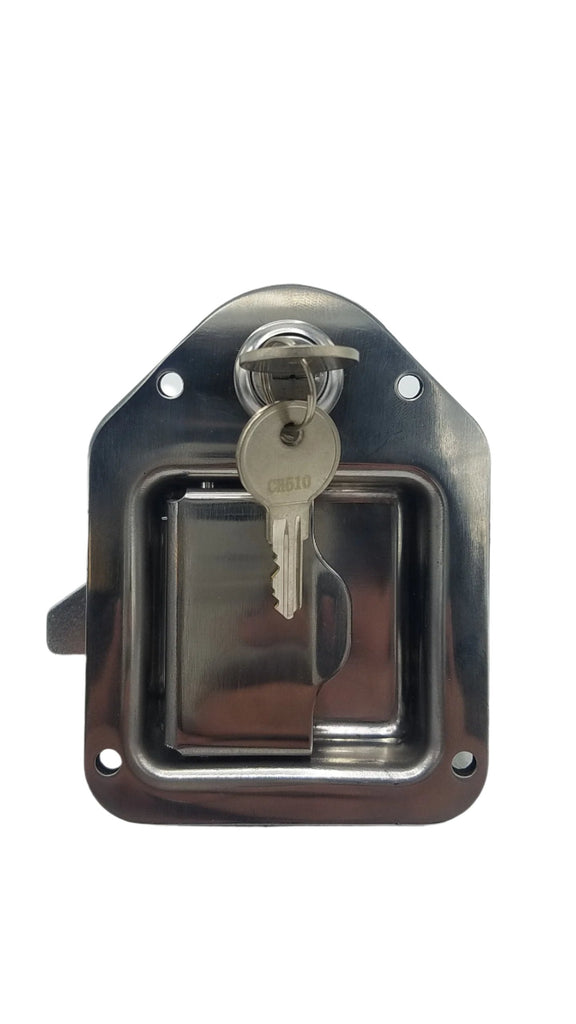 Mini Latch, Tear Drop, LKG, SST, with 2 keys (8000SSL)