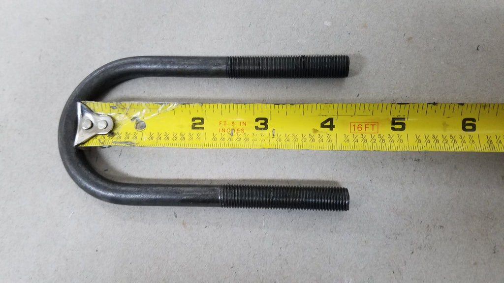 U-Bolt Kit, 1.75" x 4.25" x 3/8"-24, Fits 2000# (APUBR-10)