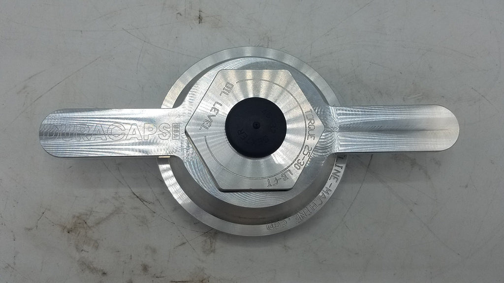 X1 Oil Cap, billet Aluminum, for 21-36 fits drums 9-44 9-27 9-28 12 threads 4" WITH WRENCH (21-36-BILLET-WRENCH-KIT)