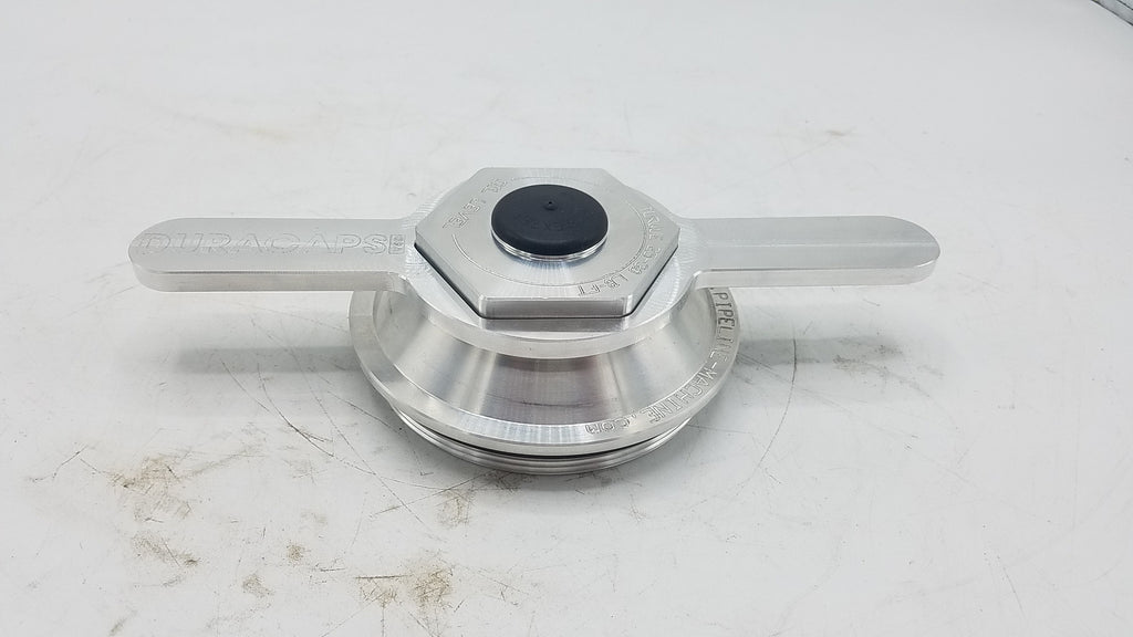 X1 Oil Cap, billet Aluminum, for 21-36 fits drums 9-44 9-27 9-28 12 threads 4" WITH WRENCH (21-36-BILLET-WRENCH-KIT)