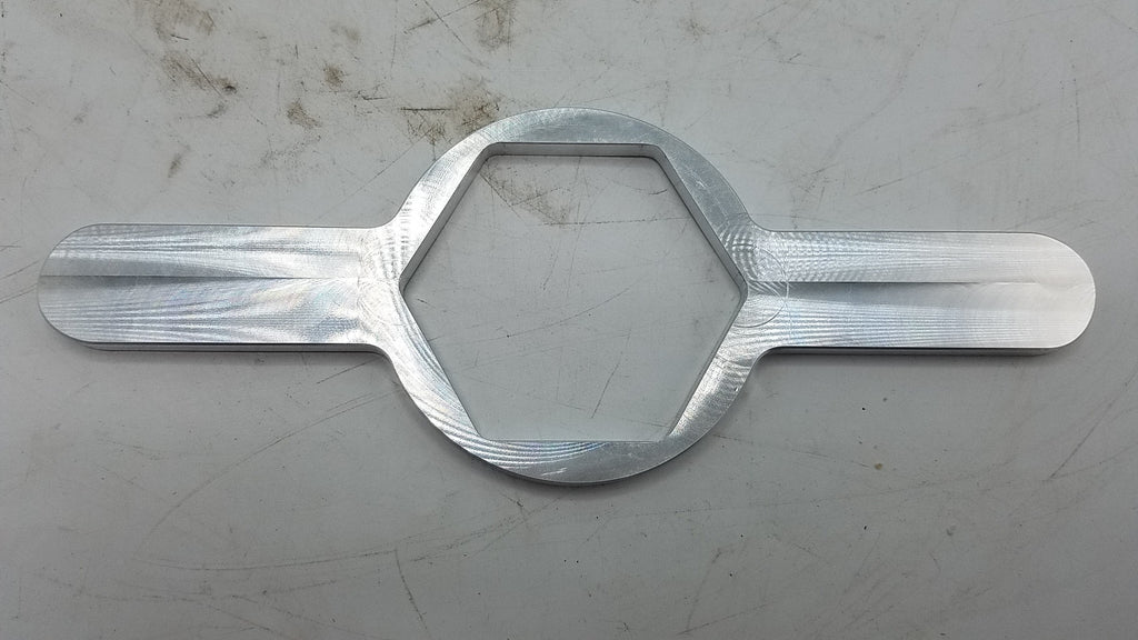 X2 Oil Cap, billet Aluminum, for 21-36 fits drums 9-44 9-27 9-28 12 threads 4" WITH WRENCH (21-36-BILLET-WRENCH-KITX2)