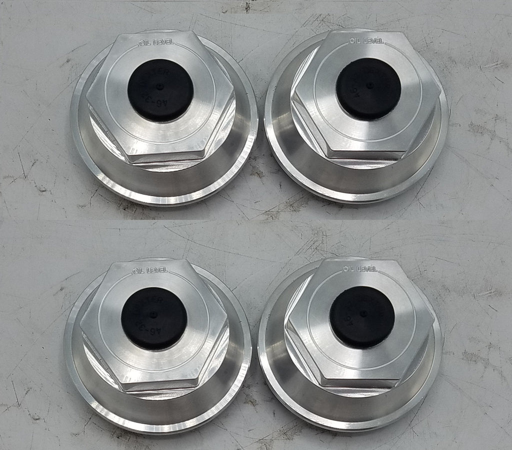 X4 Oil cap, 21-88, Solid Billet Aluminum 3.5" WITH WRENCH (21-88-BILLET-WRENCH-KITX4)
