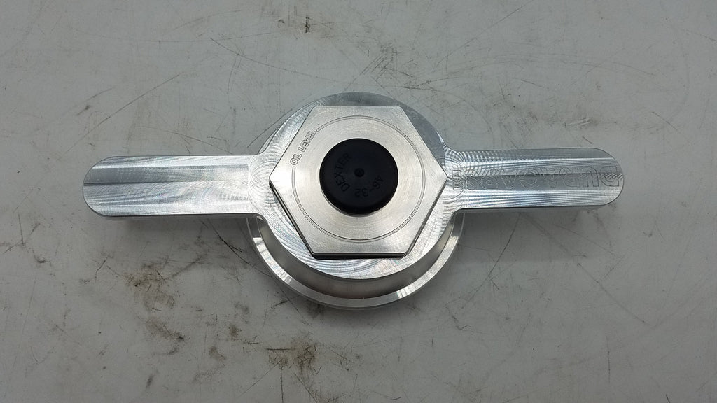X1 Oil cap, 21-88, Solid Billet Aluminum 3.5" WITH WRENCH (21-88-BILLET-WRENCH-KIT)