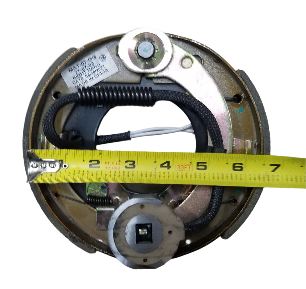 Pair 7" 2000#, Electric Brake Backing Plates, Fits Dexter Trailer Brake Axle (7EB-1P)