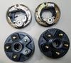 Pair of 7" Backing Plates and 5x4.5 Drums 2000# 2200# Brake Kit Fits Dexter Trailer Axle(98545-B-IMP)