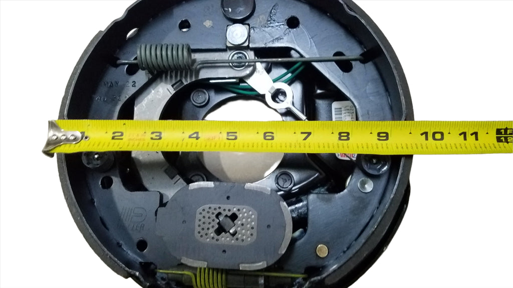 2-5x5 5 Lug 3500# Drums with Dexter 10" Never Adjust Backing Plates Right and Left Sides (824907-B-FSA-DEX)