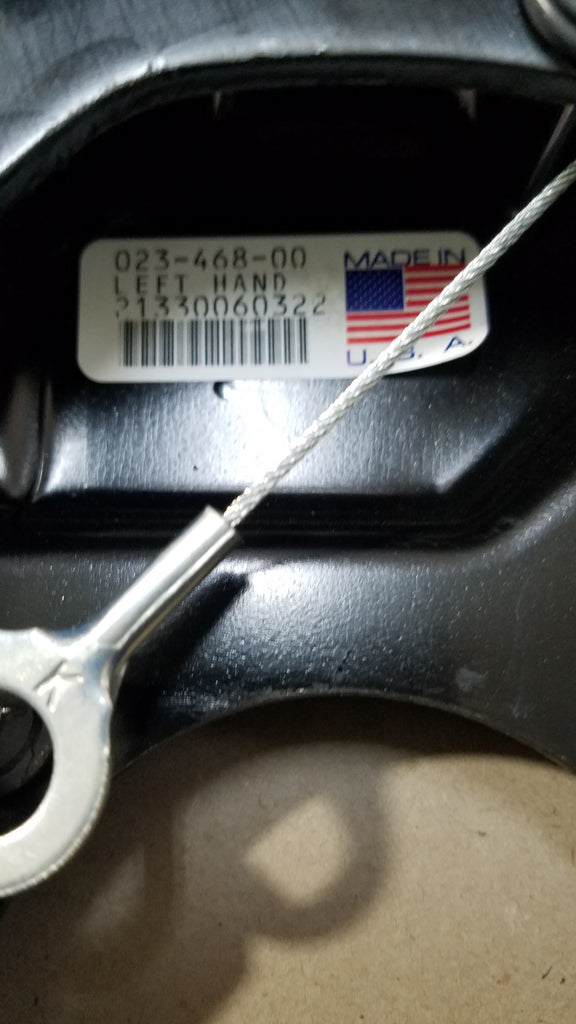 2-5x5 5 Lug 3500# Drums with Dexter 10" Never Adjust Backing Plates Right and Left Sides (824907-B-FSA-DEX)