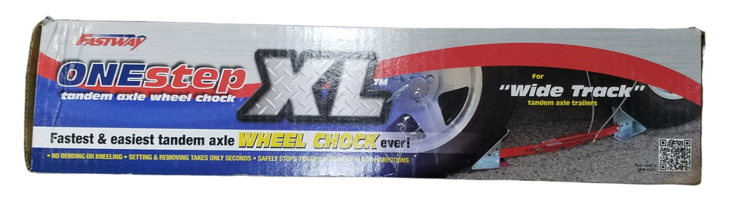 Fastway XL One Step Wide Track Dual Axle Trailer Wheel Chock (84-00-4150)