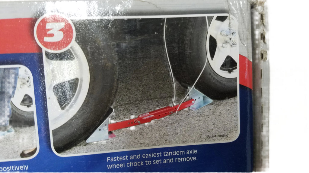 Fastway XL One Step Wide Track Dual Axle Trailer Wheel Chock (84-00-4150)