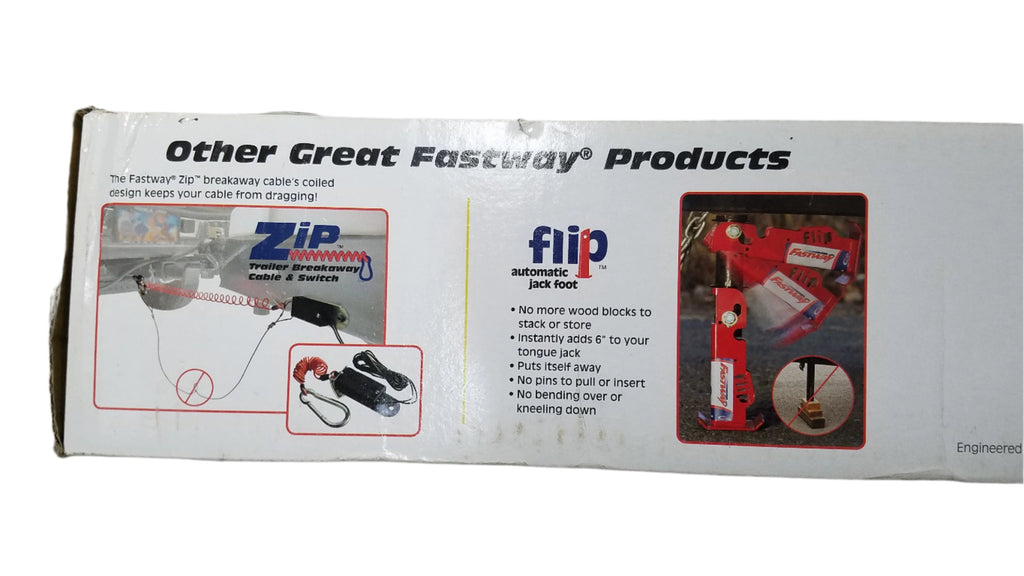 Fastway XL One Step Wide Track Dual Axle Trailer Wheel Chock (84-00-4150)