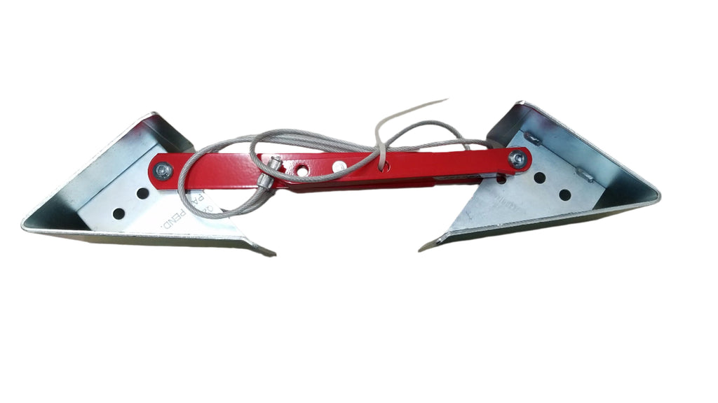 Fastway XL One Step Wide Track Dual Axle Trailer Wheel Chock (84-00-4150)