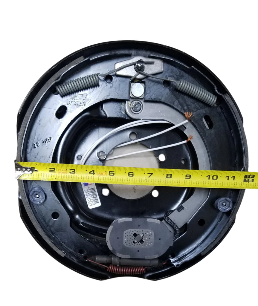 Add Brakes Basic Kit, 8 x 6.5 GENUINE DEXTER Drums & Backing Plates 1/2" Studs 7000# (92865-B-DEX)
