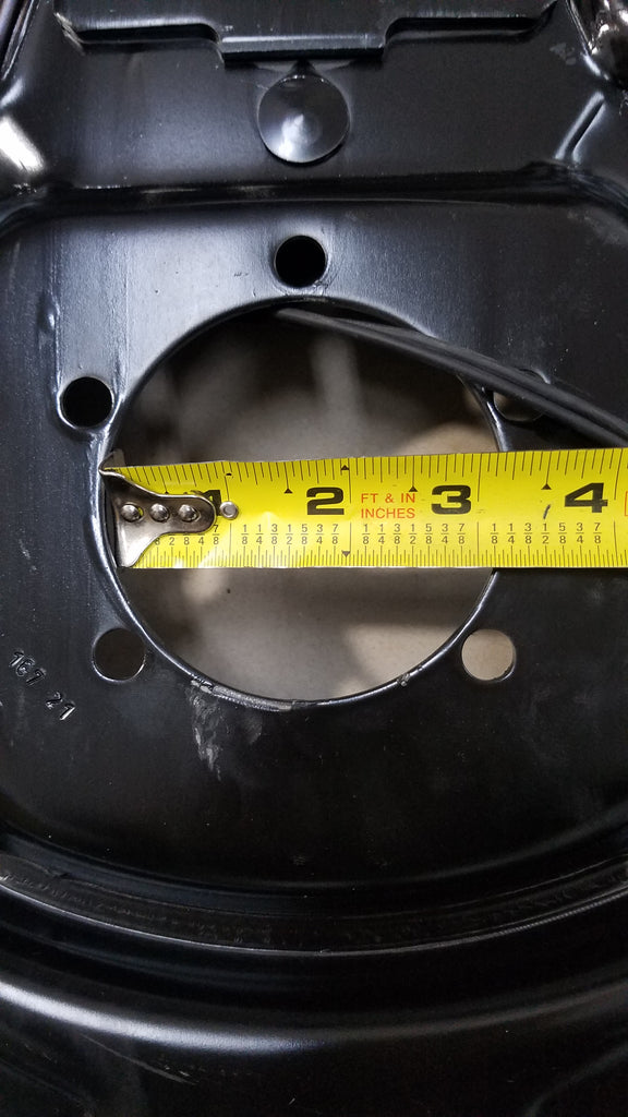 Add Brakes Kit 8 x 6.5 Genuine Dexter 1/2 Stud Never Adjust 7K Backing Plates (92865-B-FSA-DEX)