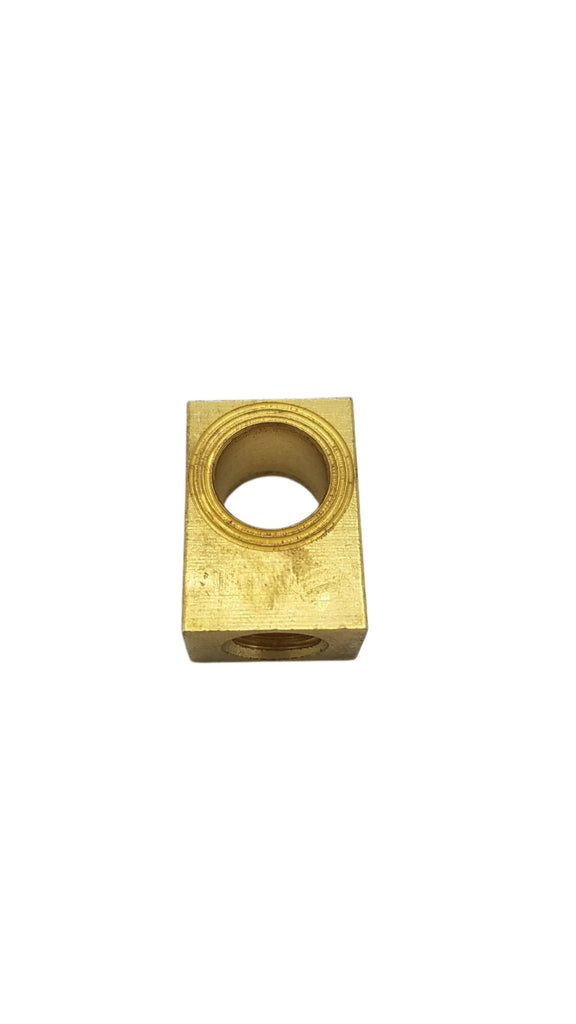 Banjo Bolt + Block + 2 copper washers - 7/16-20 fits Dexter and UFP Brake Caliper (32275U+32307U+2x32230U)