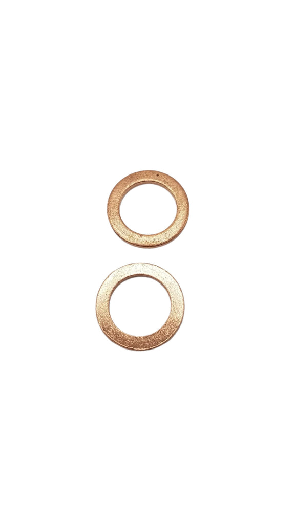 Banjo Bolt + Block + 2 copper washers - 7/16-20 fits Dexter and UFP Brake Caliper (32275U+32307U+2x32230U)
