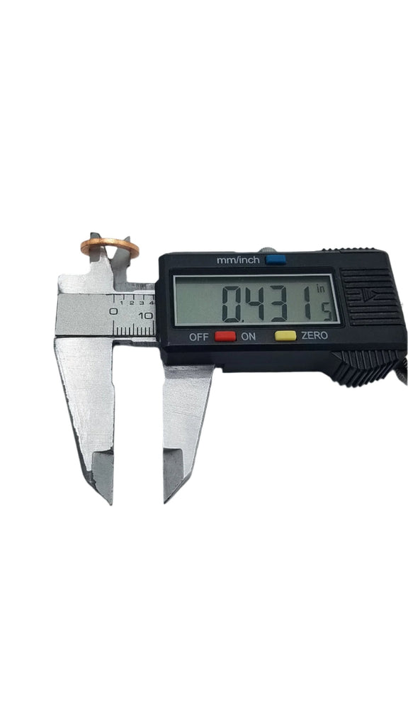 Banjo Bolt + 2 copper washers - 7/16-20 fits Dexter and UFP Brake Caliper (32307U+2x32230U)