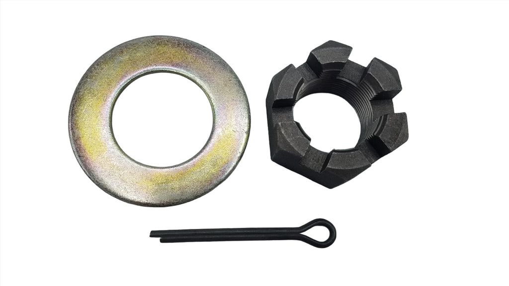 10K Lippert Spindle End Kit, Washer, Nut, And Cotter Pin For Trailer Axles (SEK-2)