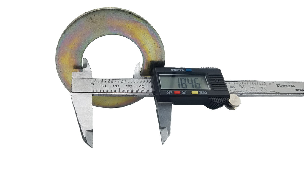 10K Lippert Spindle End Kit, Washer, Nut, And Cotter Pin For Trailer Axles (SEK-2)