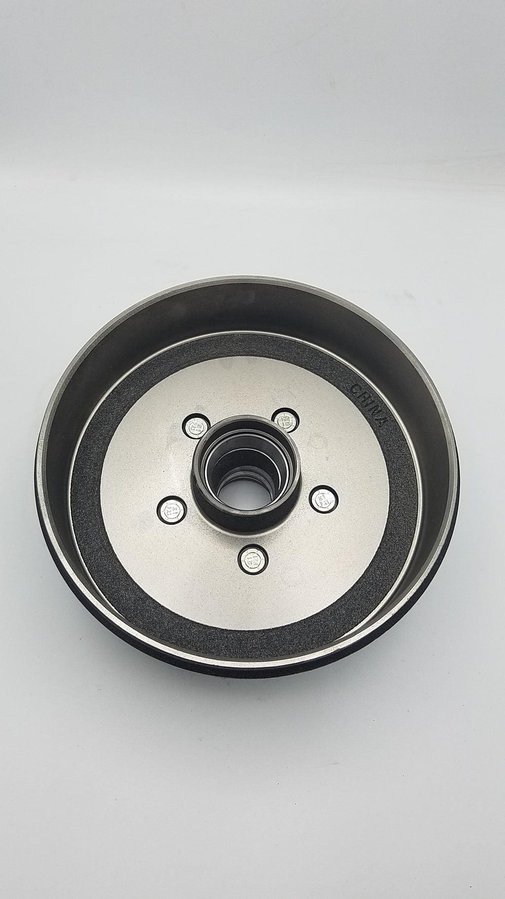 Brake Drum & Backing Plate – 3500 lb Axle, 5 on 4.5 Bolt Pattern, Electric Self-Adjusting, Right Side, Genuine Dexter (94545-B-FSA-DEX-R)