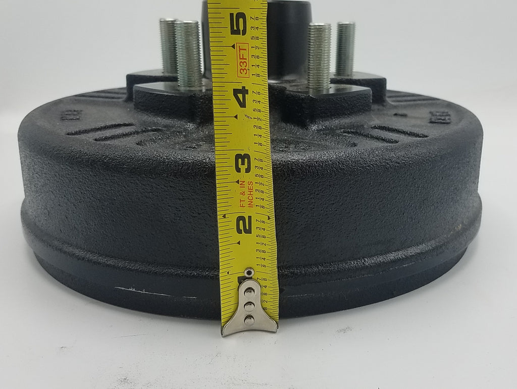 Brake Drum & Backing Plate – 3500 lb Axle, 5 on 4.5 Bolt Pattern, Electric Self-Adjusting, Right Side, Genuine Dexter (94545-B-FSA-DEX-R)