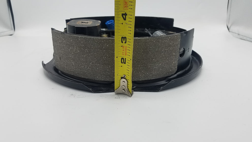 Brake Drum & Backing Plate – 3500 lb Axle, 5 on 4.5 Bolt Pattern, Electric Self-Adjusting, Right Side, Genuine Dexter (94545-B-FSA-DEX-R)