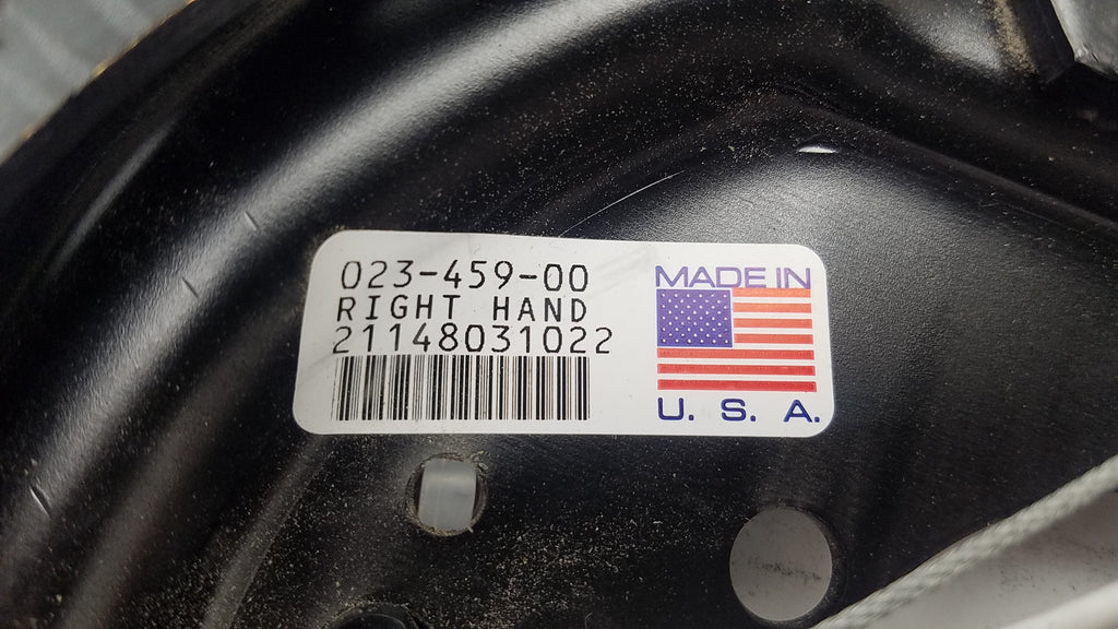 Right Hand 12" x 2" Dexter Never Adjust Electric Trailer Brake Backing Plate (023-459-00)