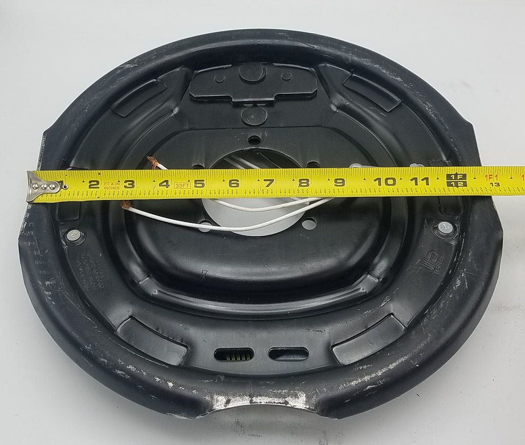 Right Hand 12" x 2" Dexter Never Adjust Electric Trailer Brake Backing Plate (023-459-00)